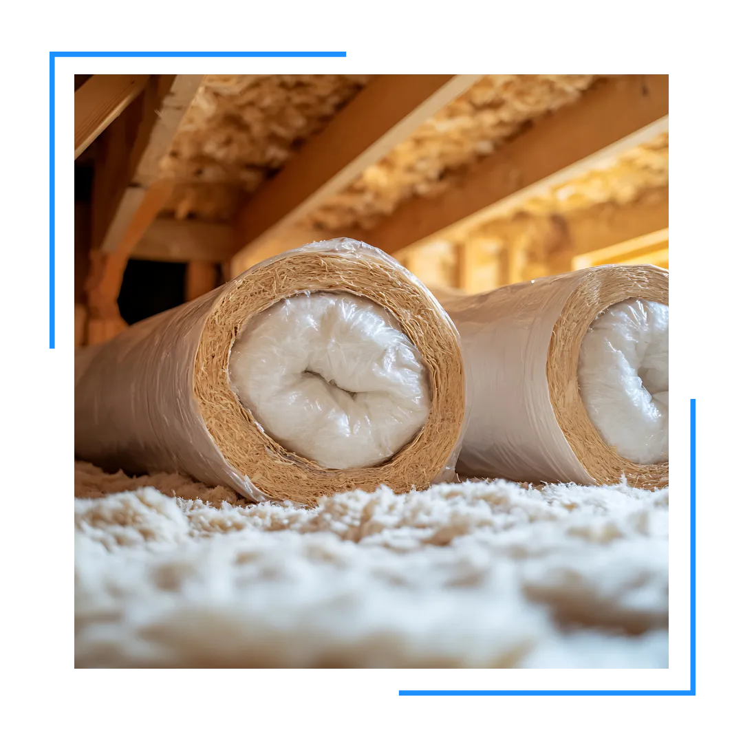 isolation combles monfort sur meu